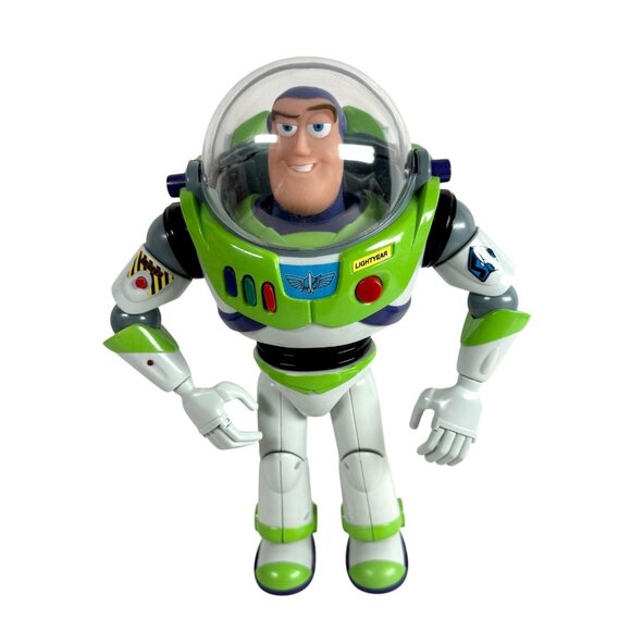 Disney Buzz Lightyear 12" Ultimate Talking Action Figure Think Way 62809 Tested - Picture 4 of 12